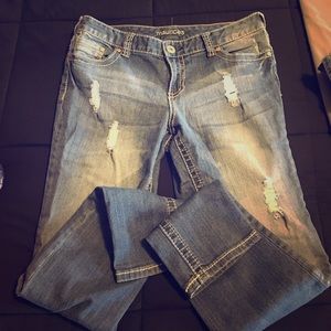 Maurice's 7/8 regular (29 inseam) skinny jeans