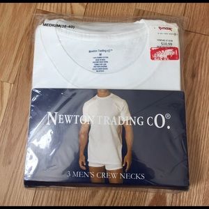 3 Men Crew Neck T-Shirts. Size medium. NWT