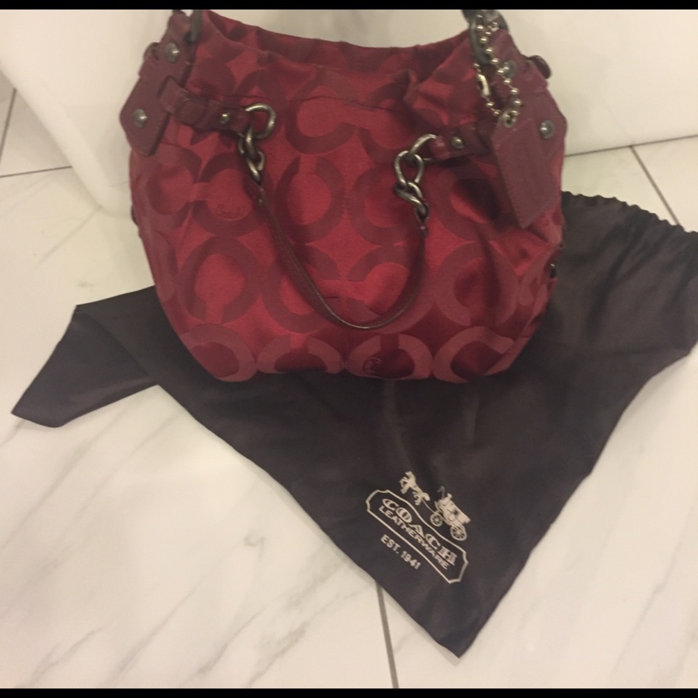 Coach hobo style bag