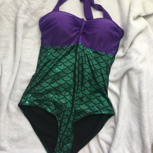 Little Mermaid One Piece Swimsuit