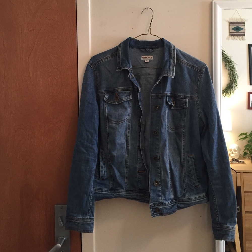 Merona jean jacket | size XL