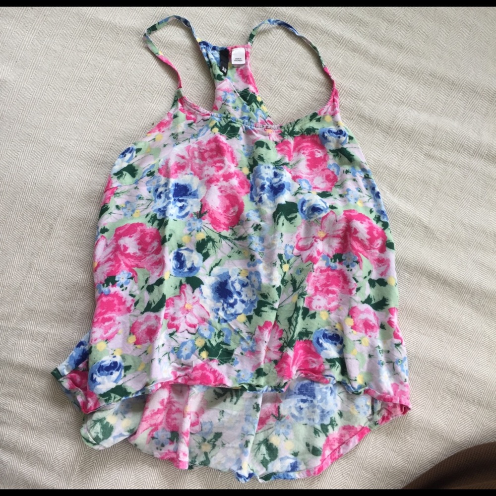 Floaty light weight tank top