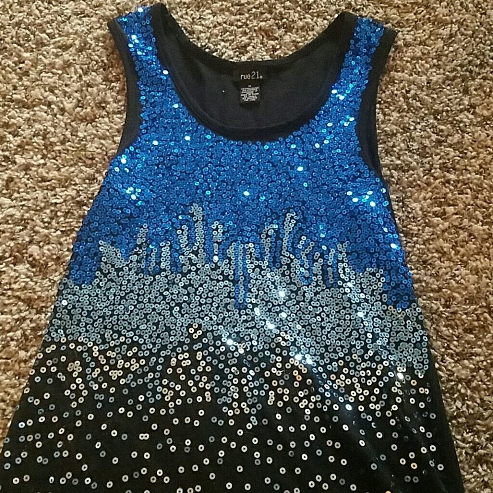 Rue21 sequined tank