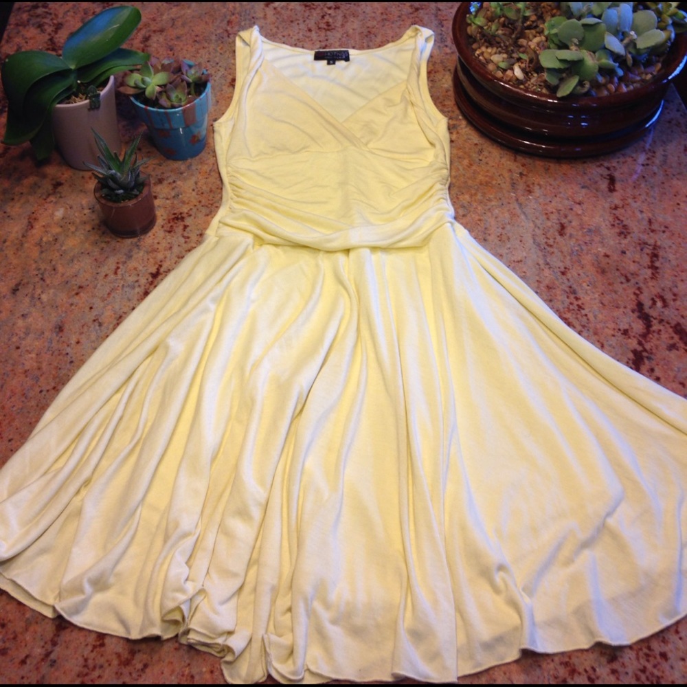 Yellow Hot Kiss Dress