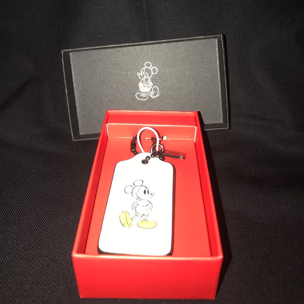 Coach x Disney Mickey Mouse Limited Ed. Hangtag