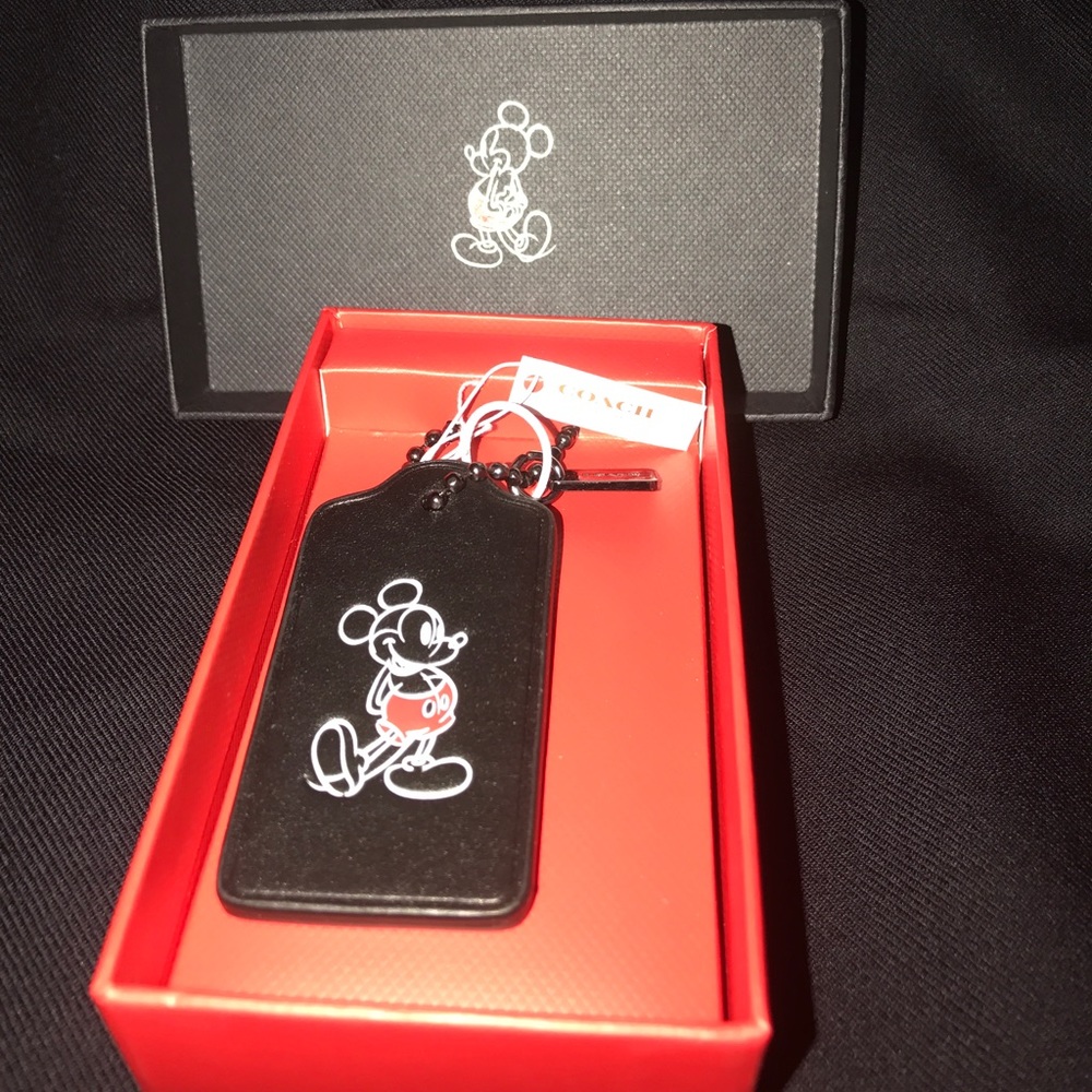 Coach x Disney Mickey Mouse Limited Ed. Hangtag
