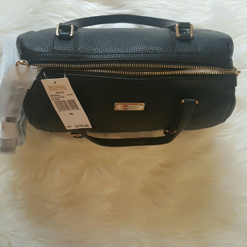Final ⬇HPNWT*Michael Kors  Bedford Satchel - Picture 4 of 7
