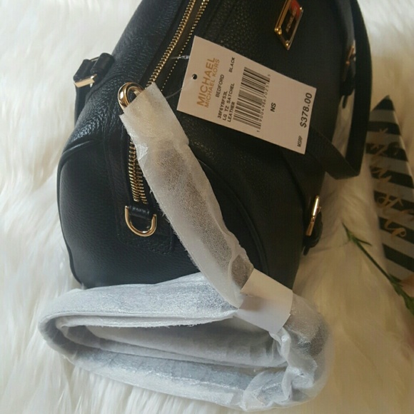 Final ⬇HPNWT*Michael Kors  Bedford Satchel - Picture 2 of 7