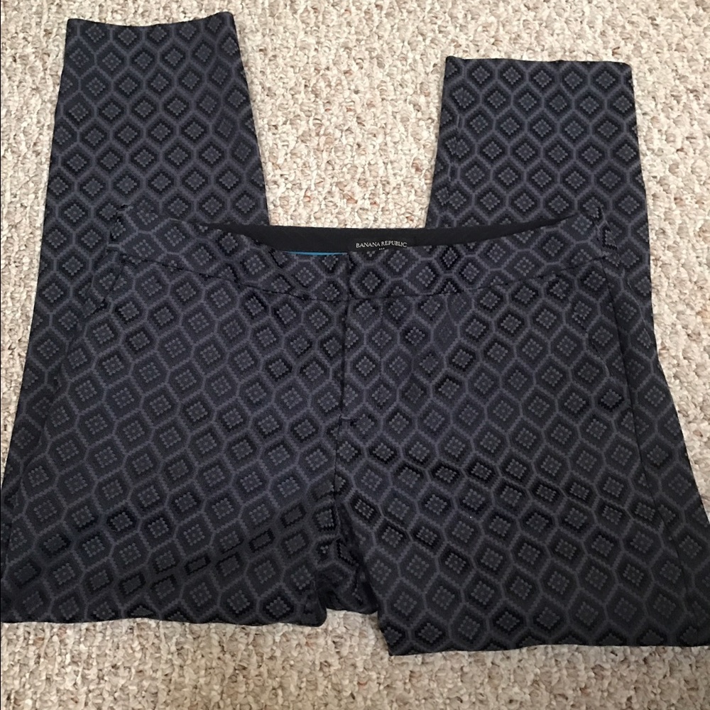 Banana republic printed Capri