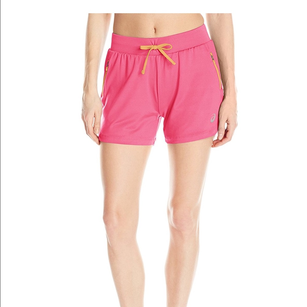 ASICS Women's Fuzex 4" Shorts Pink/Orange