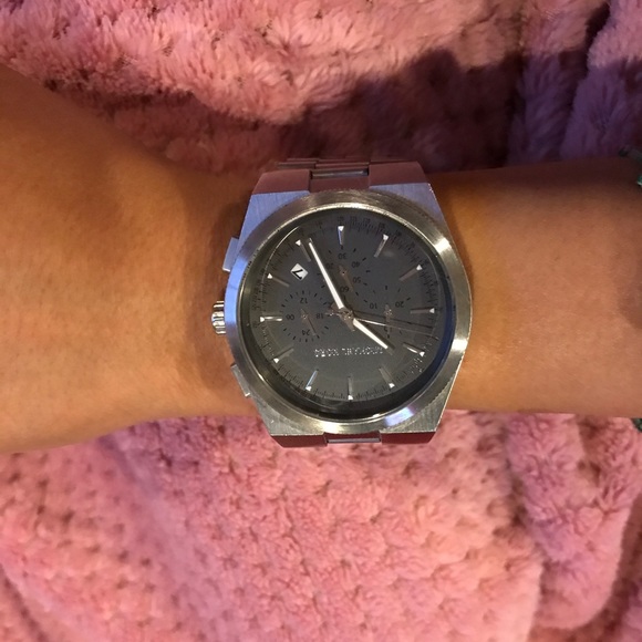 Michael Kors matte silver watch main image 4
