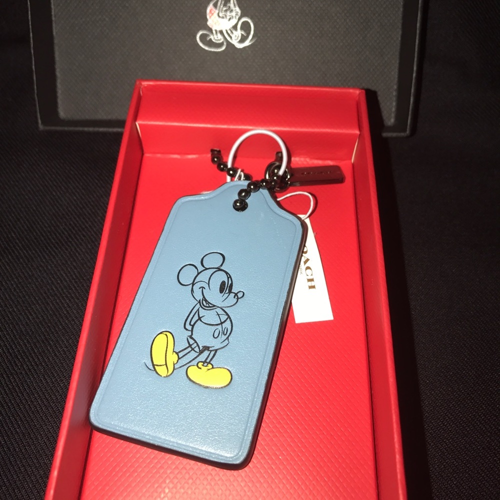 Coach x Disney Mickey Mouse Limited Ed. Hangtag