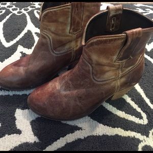 Short Corral Cowgirl boots