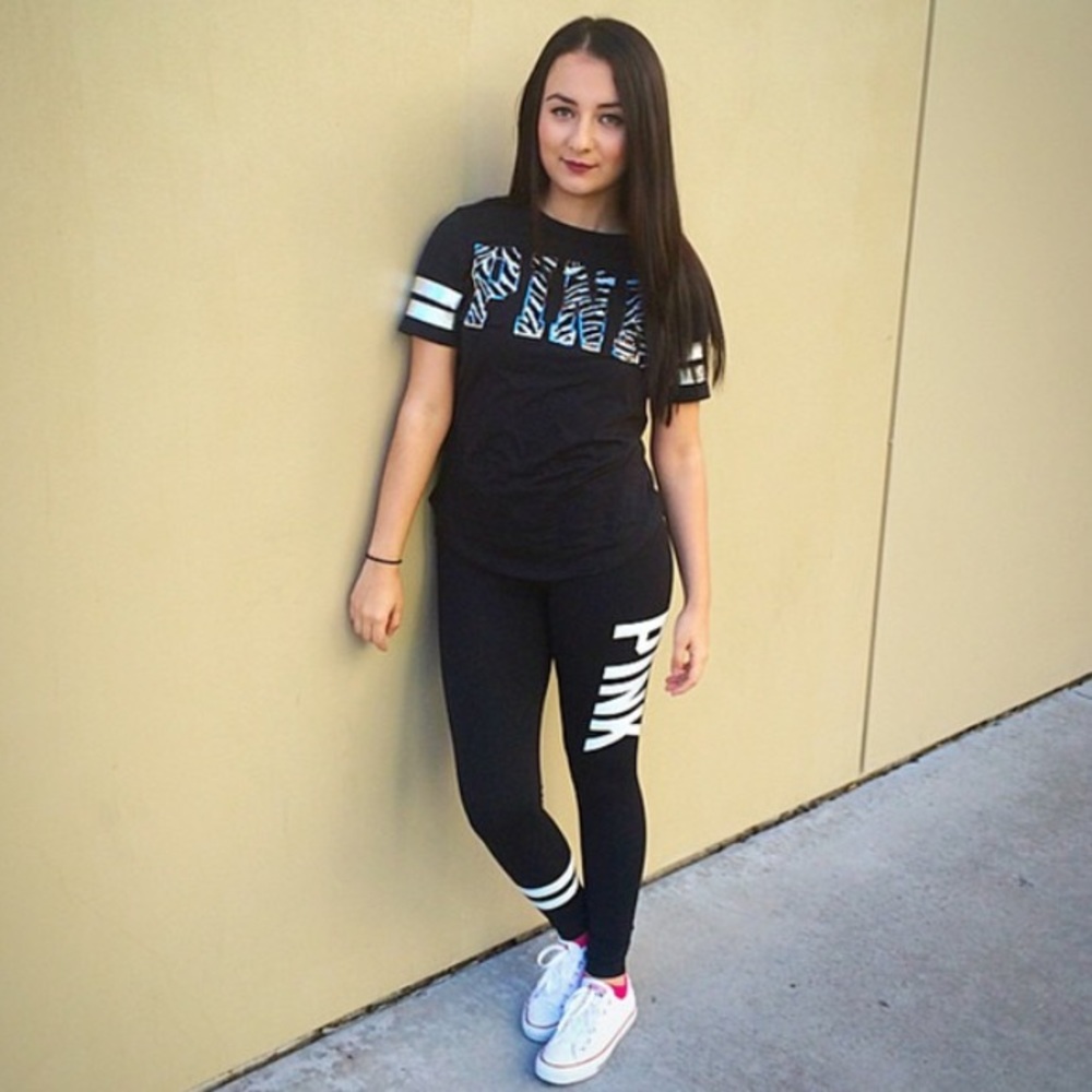 Victoria's Secret Pink yoga pants