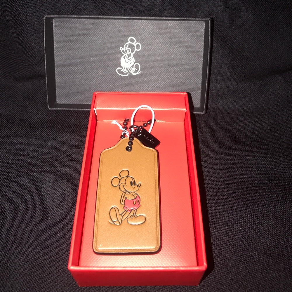 Coach x Disney Mickey Mouse Limited Ed. Hangtag