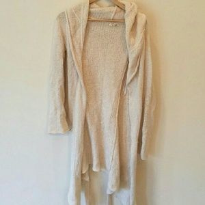 Anthro casual cream sweater