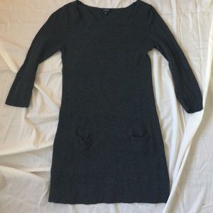 Express sweater dress with pockets