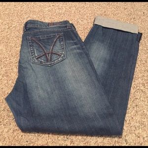 Kut from the cloth crop jeans