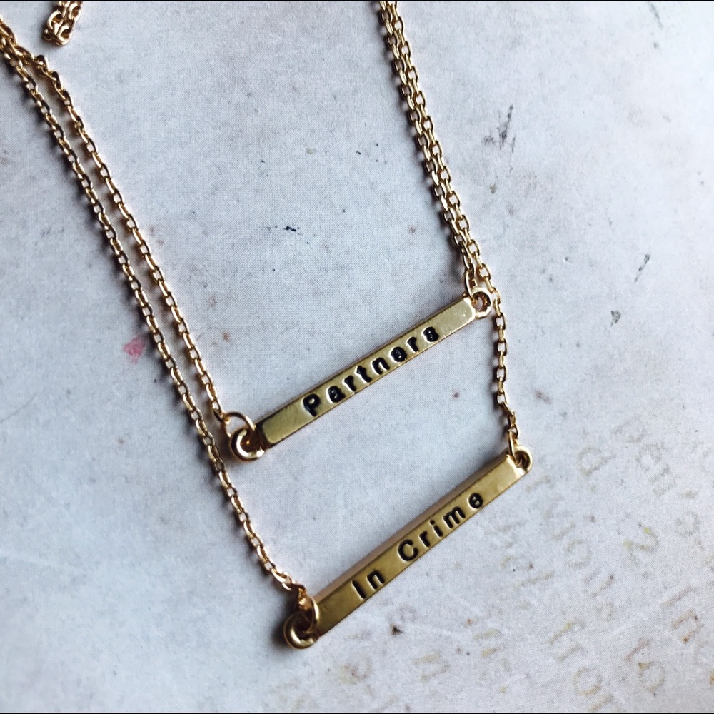 NEW Partner in Crime Double Layer Necklace