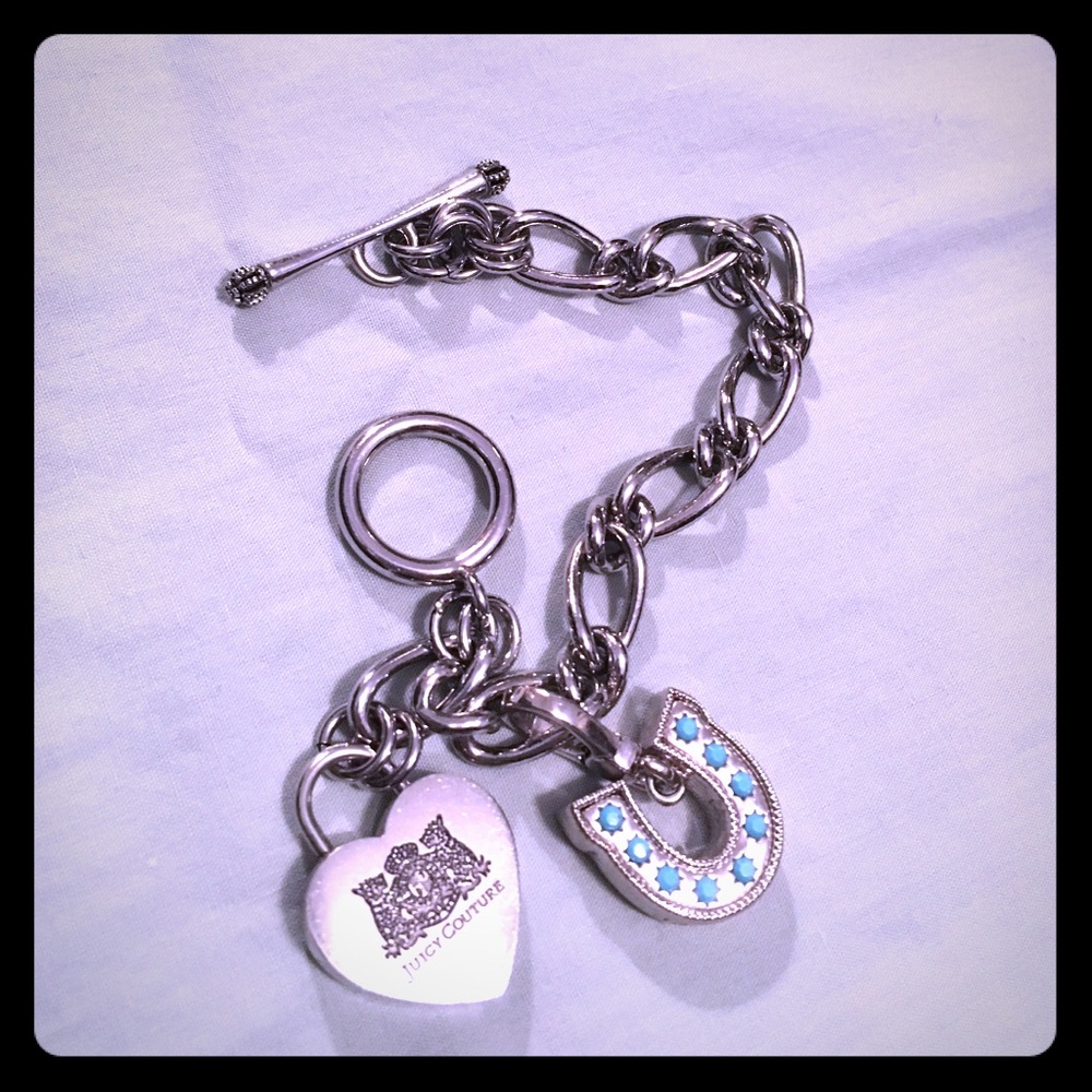 Juicy Couture charm bracelet with LUCKY CHARM!