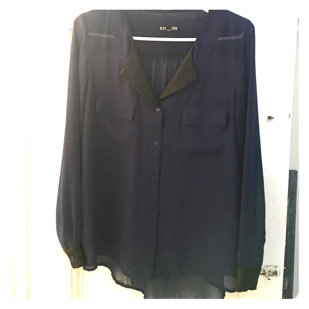 Long sleeve blouse