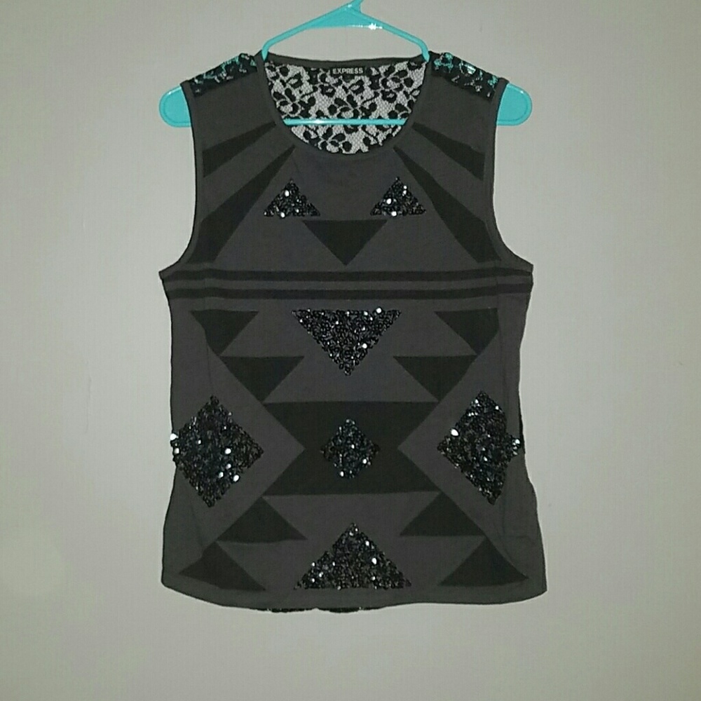Tribal Print Top