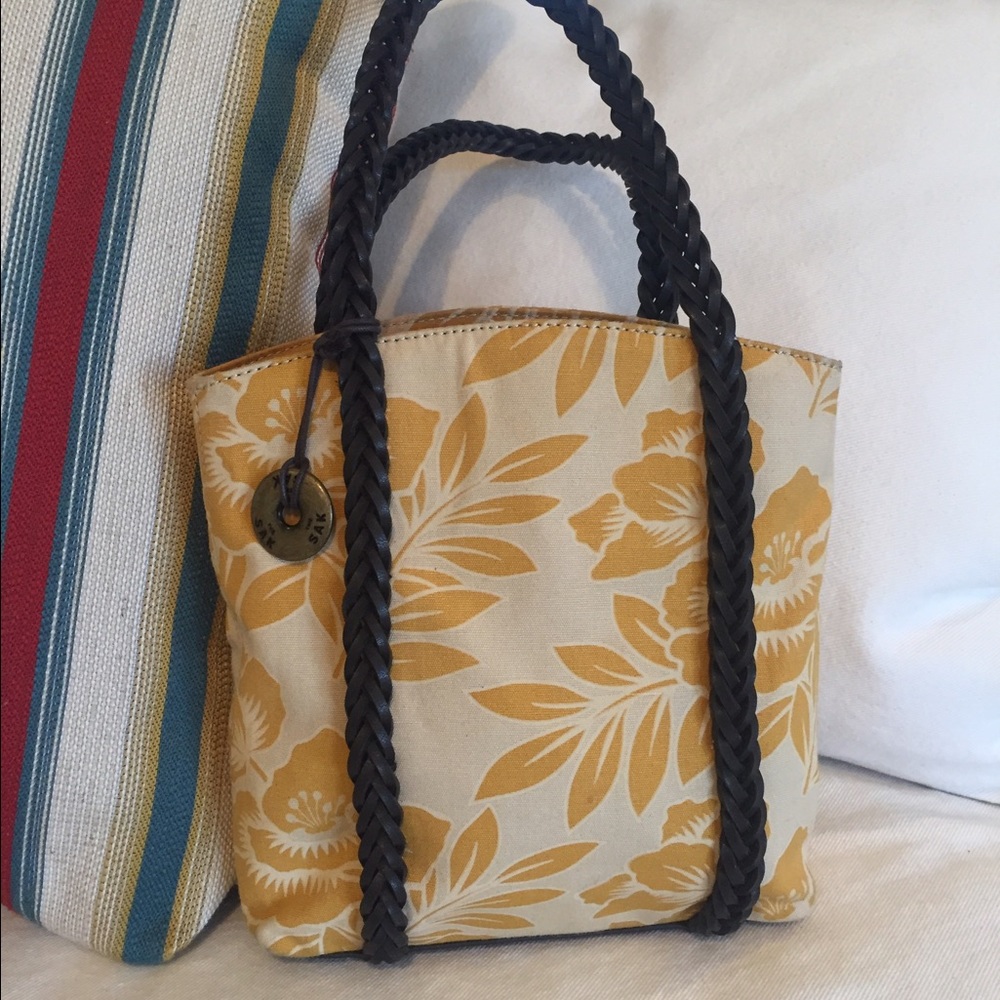 The Sak small yellow tote