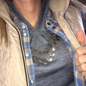 Urban Outfitters Silver Statement Necklace