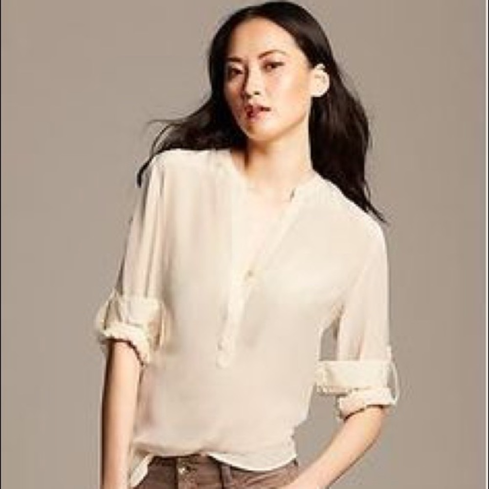 Banana Republic Silk Blouse