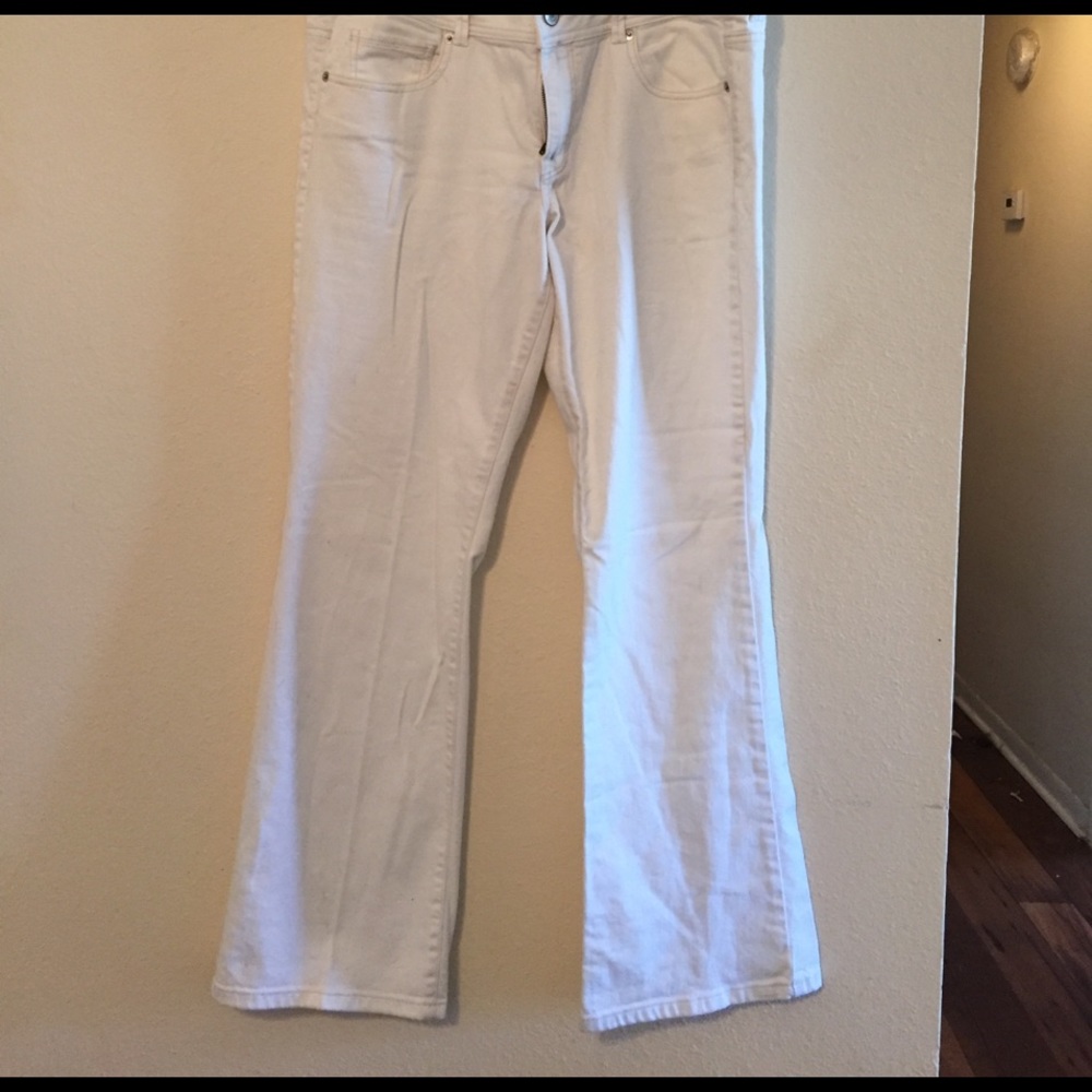 White jeans