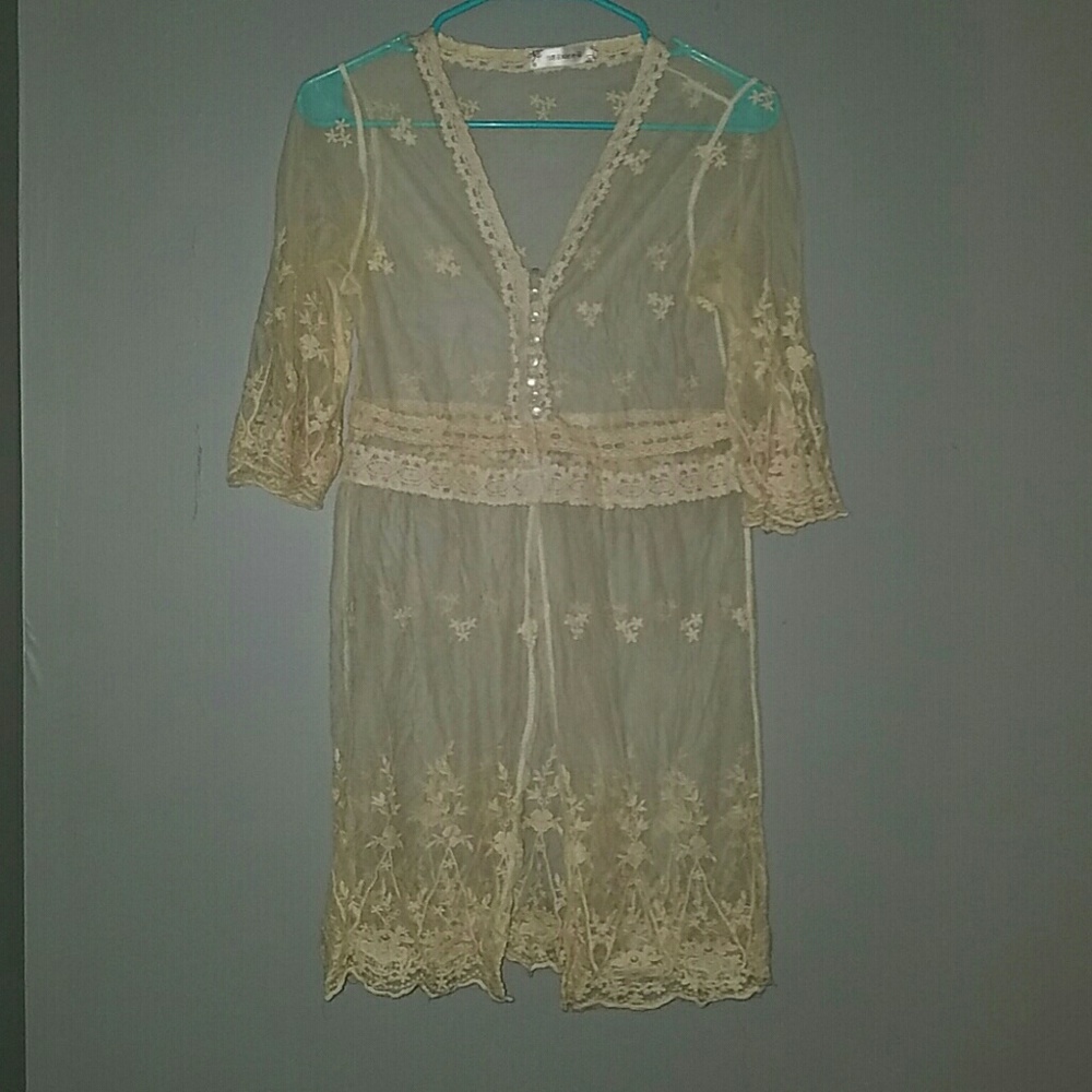 Boho Lace Kimono