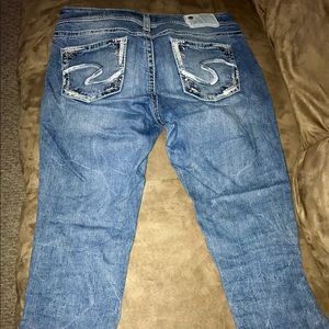 Size 29 Siver capris