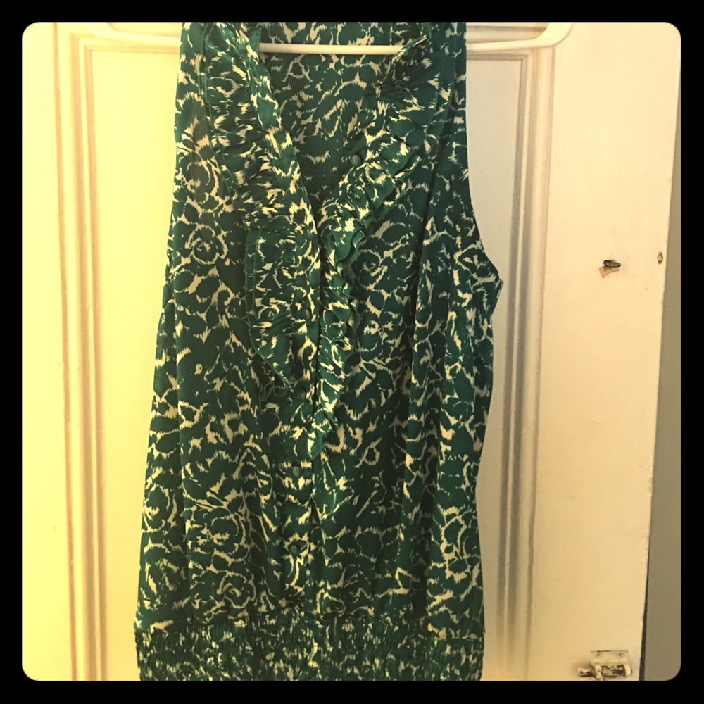Fun printed blouse