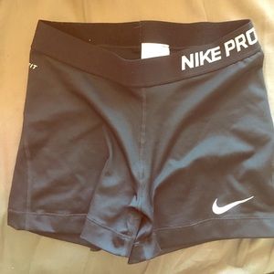 Nike pro black shorts