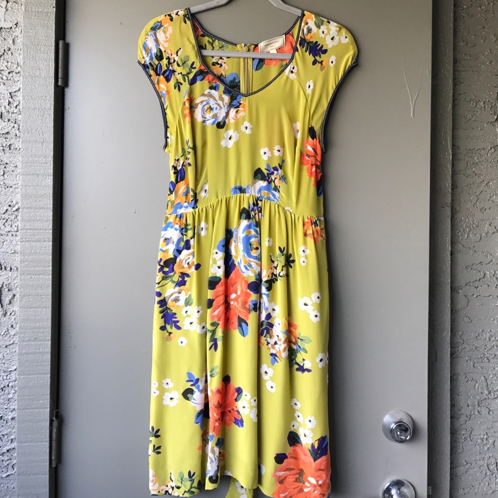 Anthropologie Moulinette Soeurs floral dress
