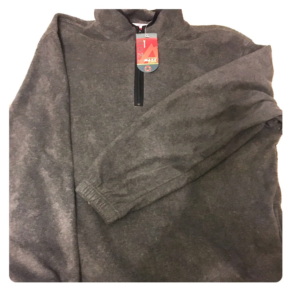 Men's Grey Izod Fleece Large