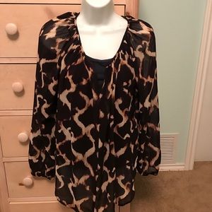 Karen Kane Patterned Top