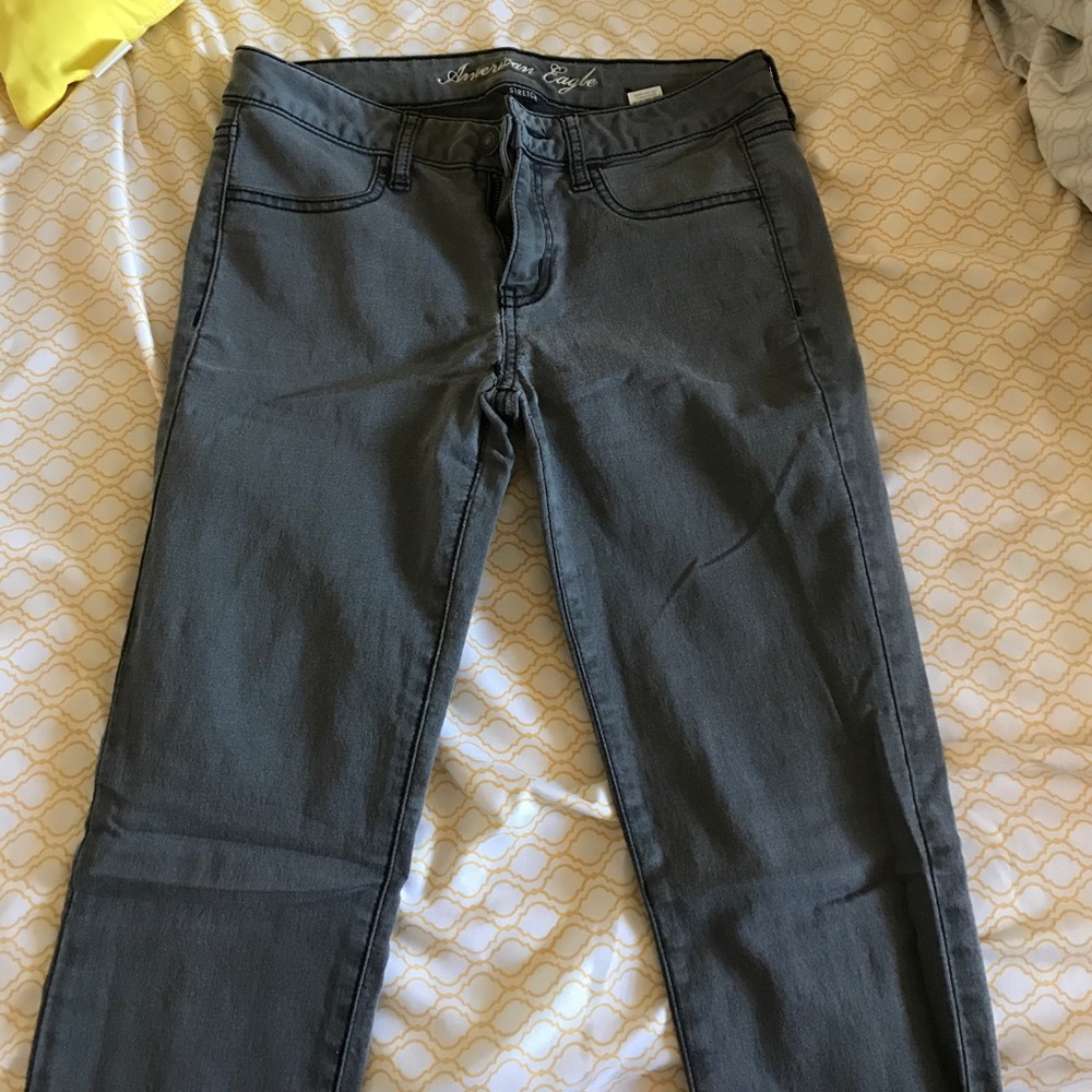 Gray jeggings