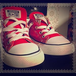 Red Toddler All Star Converse