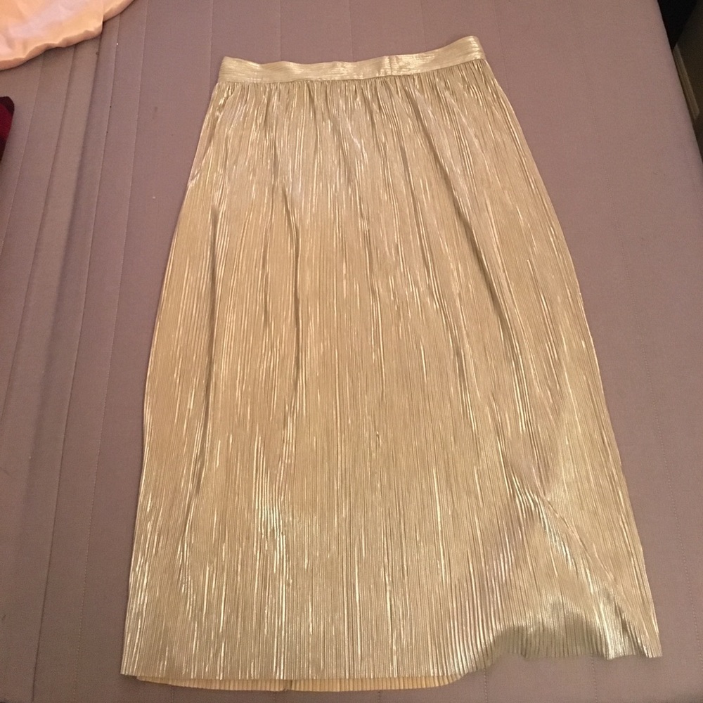 Zara shiny midskirt
