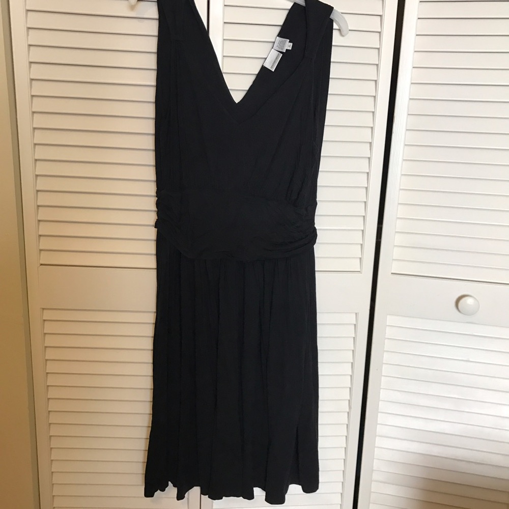 Versatile Black Sleeveless Dress