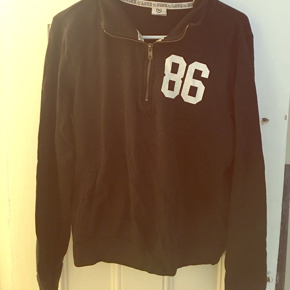 Half-zip sweatshirt