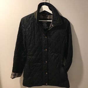 L.L. Bean Quilted Riding Jacket