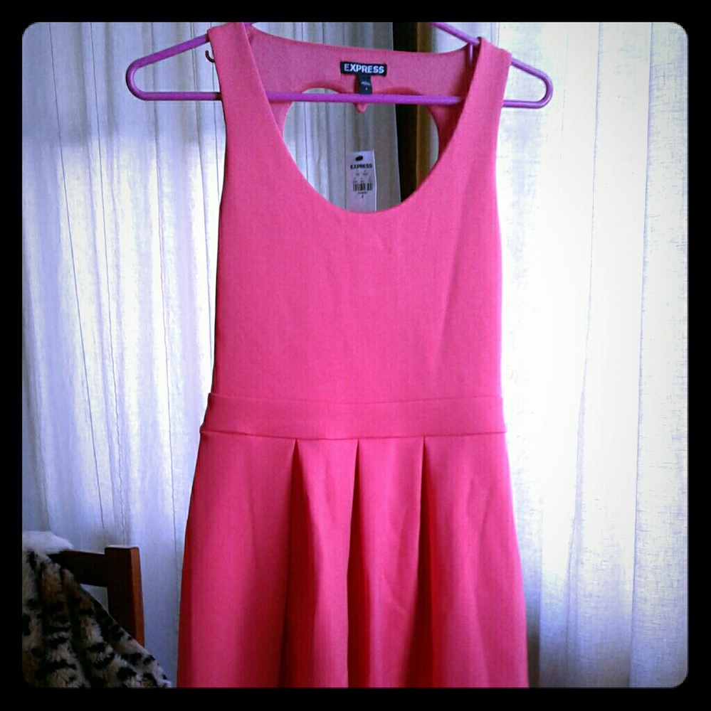 Pleated flirty dress
