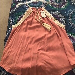 NEW W TAG!! CHARLOTTE RUSSE halter top