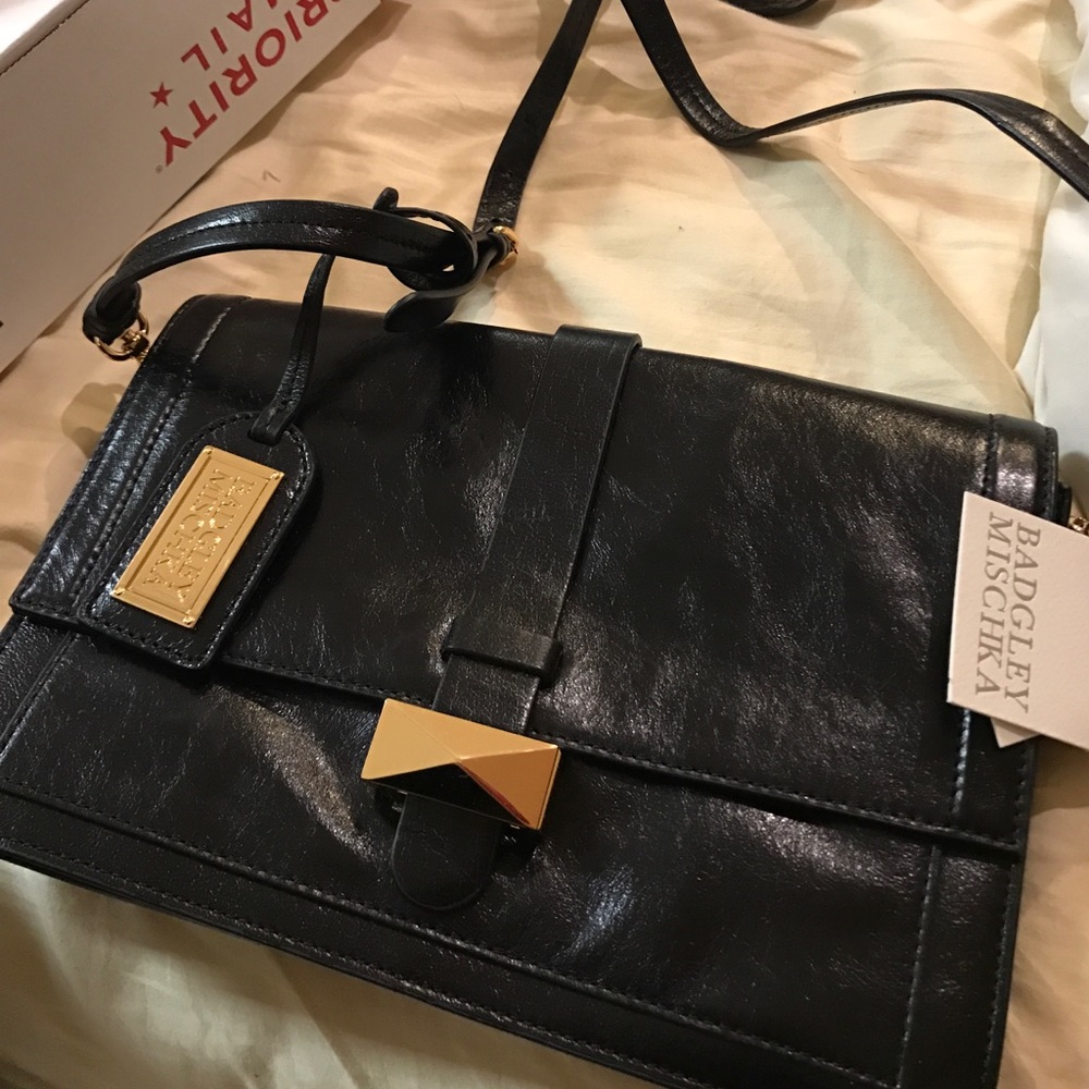 Authentic Badgley Mischka cross body/clutch