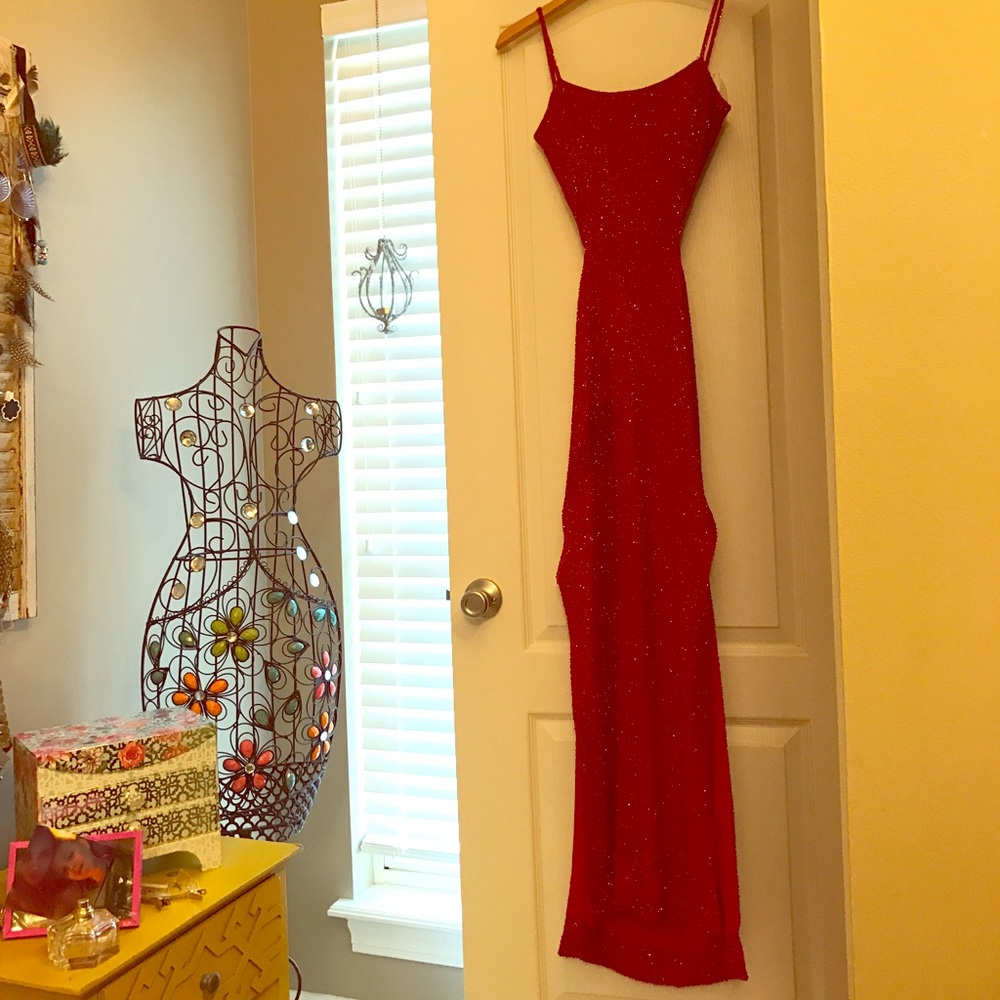JESSICA RABBIT Dress W/ side slits