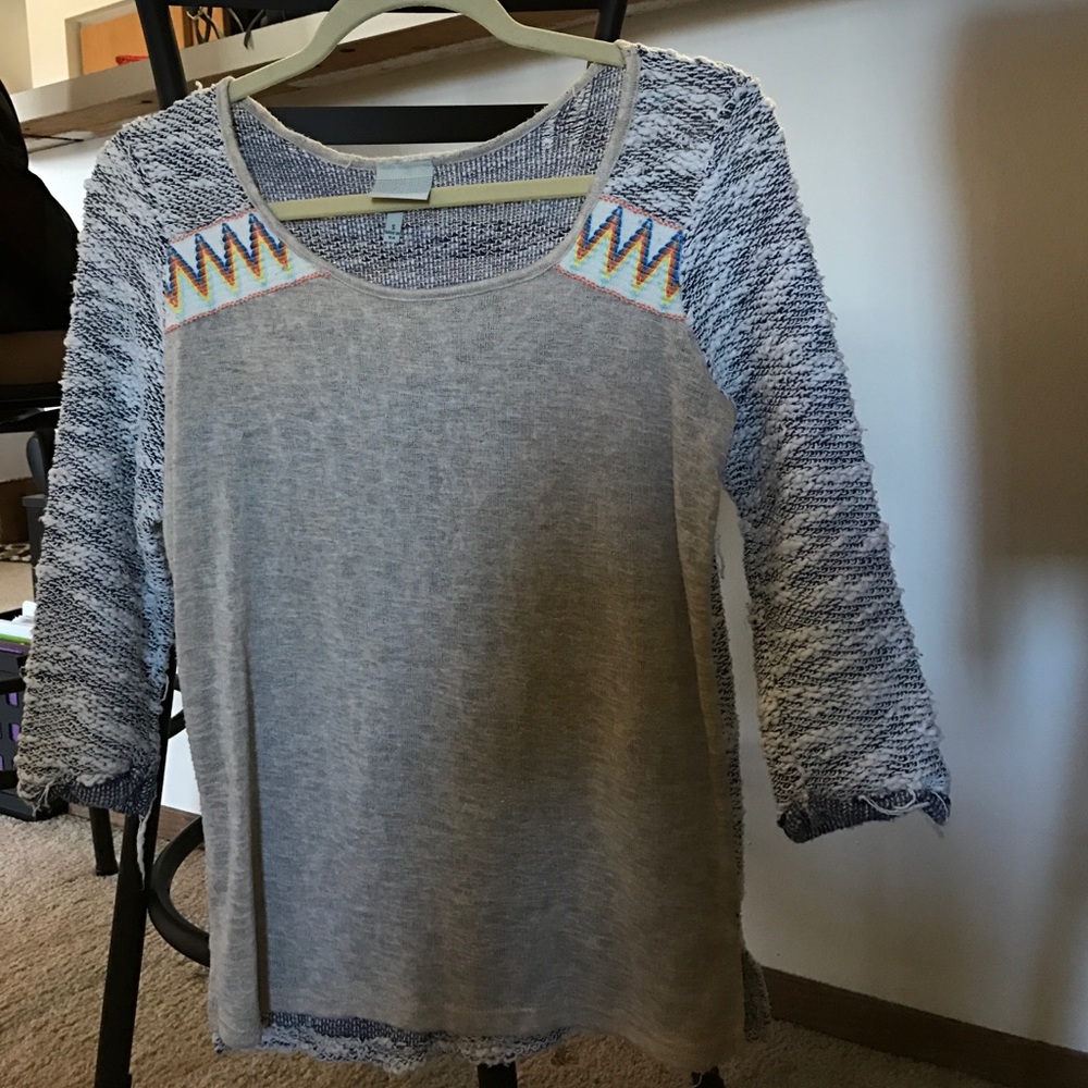 Sweater from the buckle