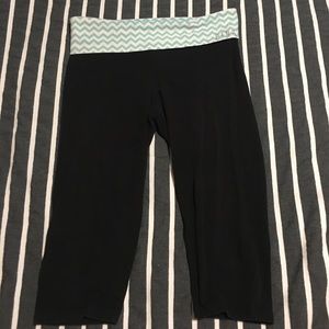 Pink Crop Yoga Pants