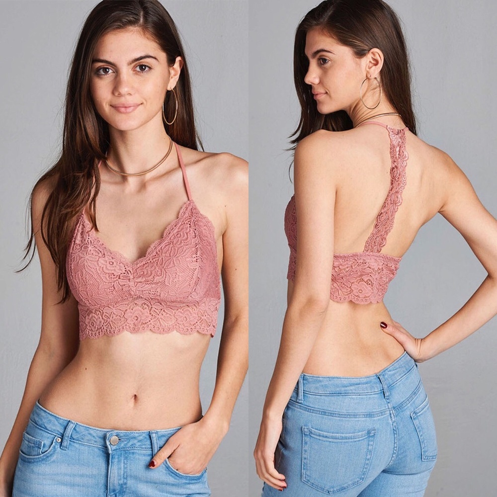 ONLY 1 PINK BRALETTE LEFT *** SALE ***